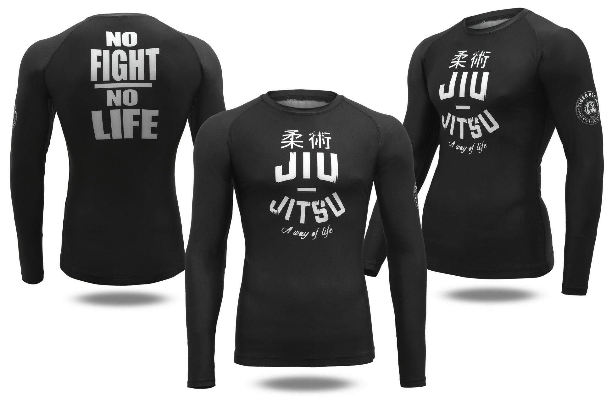 BJJ NO GI Rash guard Long Sleeve image 5