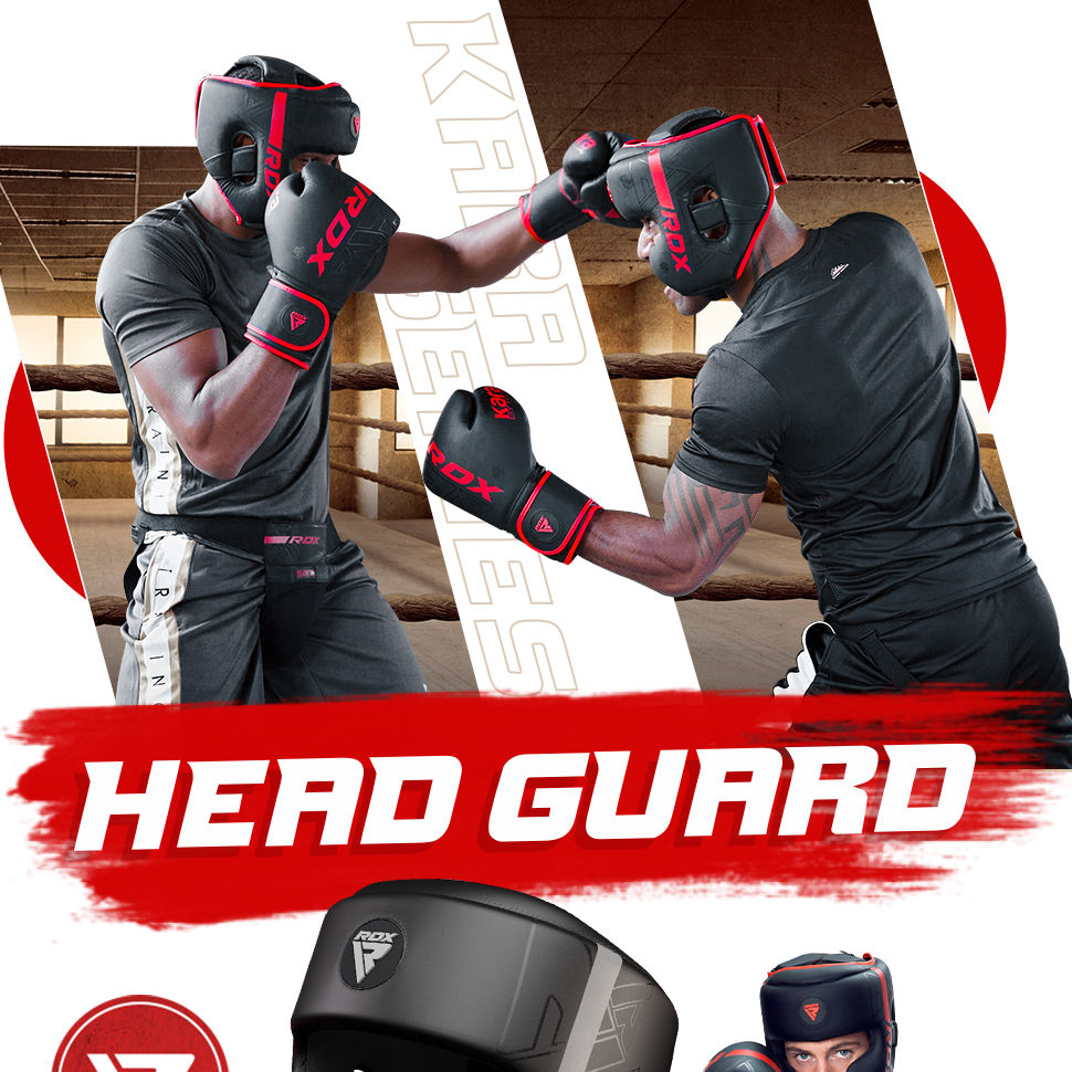 RDX F6 Kara Head Guard Matt Bk image 5