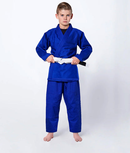 Youth Grappling Kimono Light Weight No Logo image 0