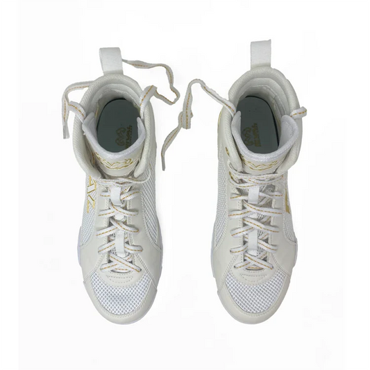 Rival RSX-Guerrero Deluxe Boxing Boots White/Gold image 1