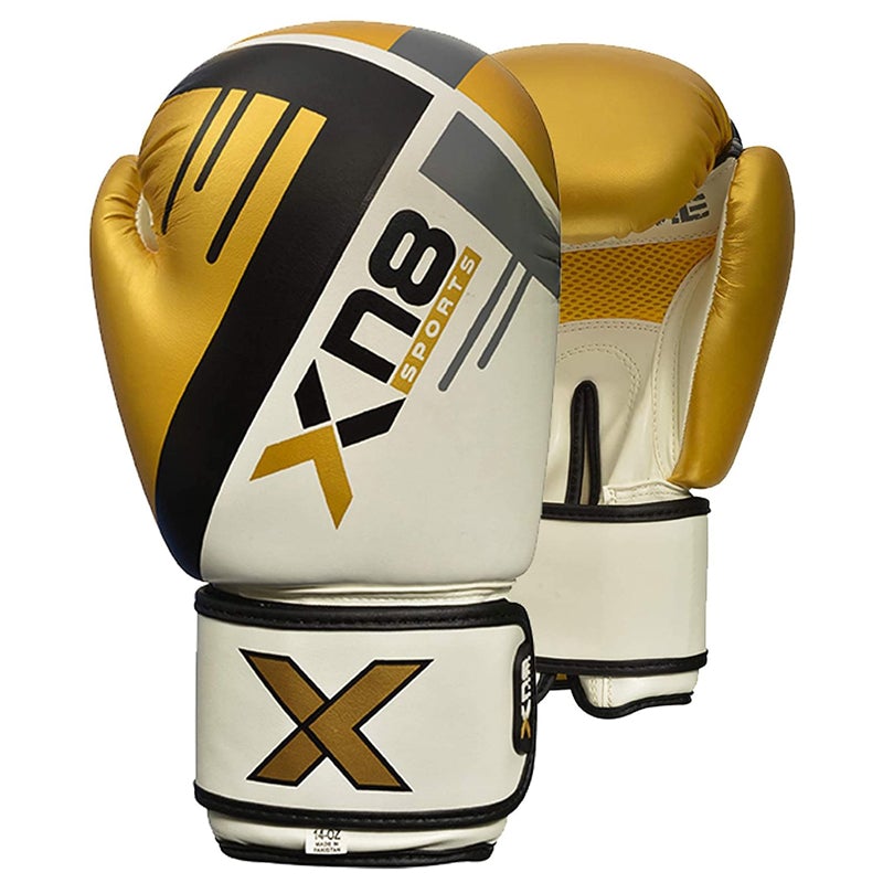 Boxing/Kickboxing Gloves 12oz XN8 Gold image 0