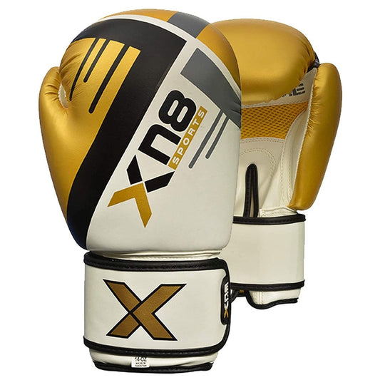 Boxing/Kickboxing Gloves 12oz XN8 Gold image 0