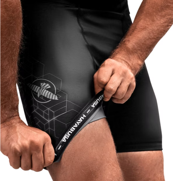 Hayabusa Geo Vale Tudo Shorts BK/Grey image 4