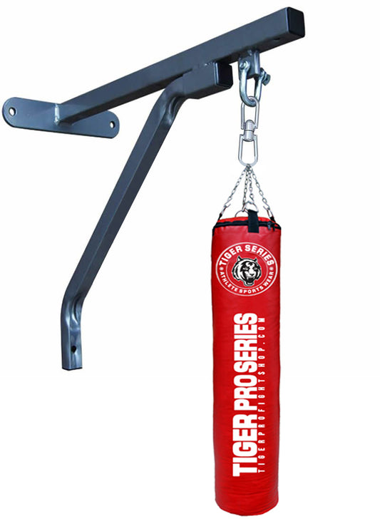 Muay Thai Punching bag - unfilled with wall Hook image 0
