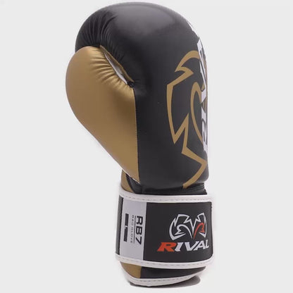 Rival RB7 Fitness Plus Bag Gloves BK/Gold M