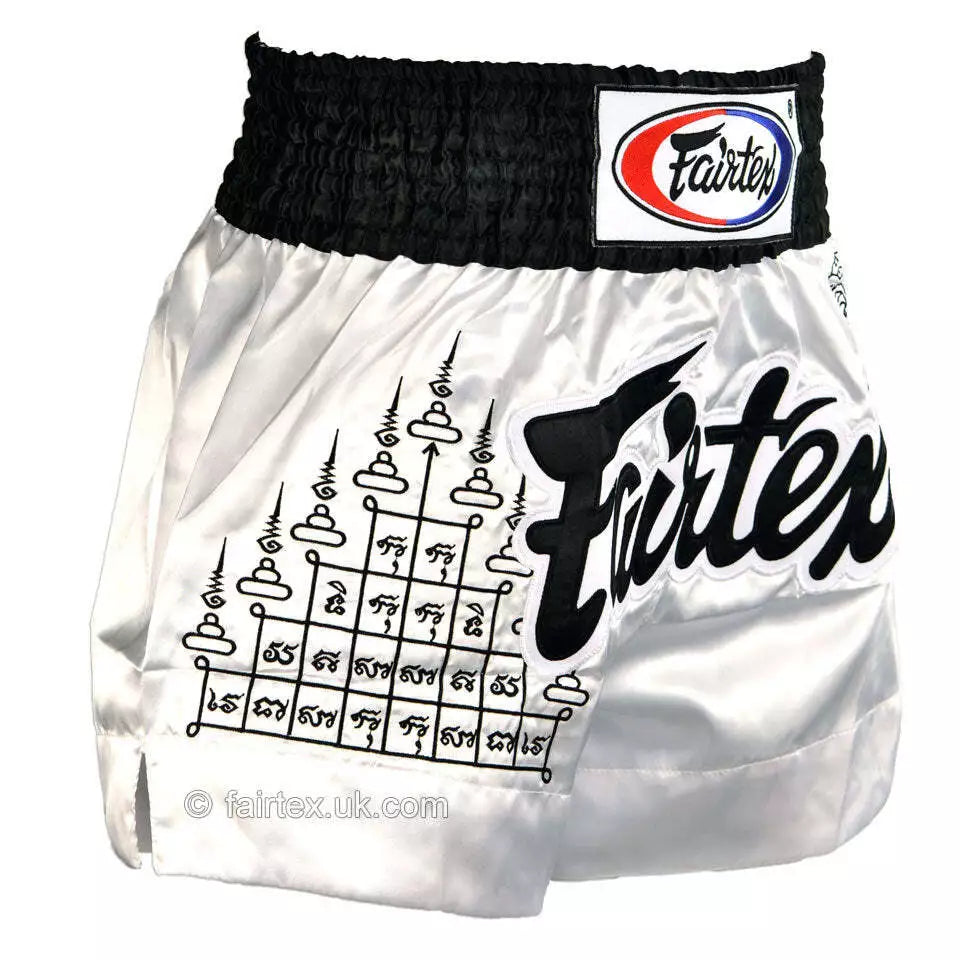 Embroidered Muay Thai Short Thai Talisman