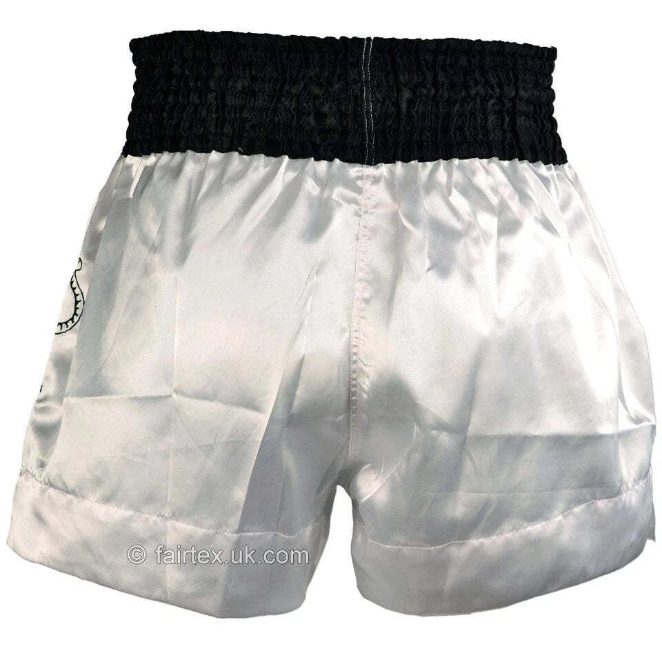 Embroidered Muay Thai Short Thai Talisman