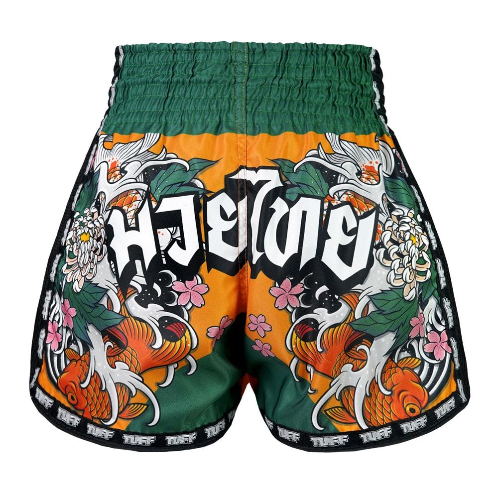 TUFF Sports Thai Boxing Shorts Green