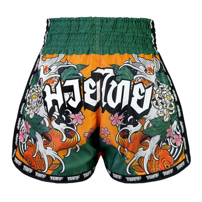 TUFF Sports Thai Boxing Shorts Green
