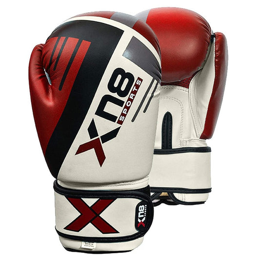 Gants de boxe/kickboxing 12 oz XN8 Rouge